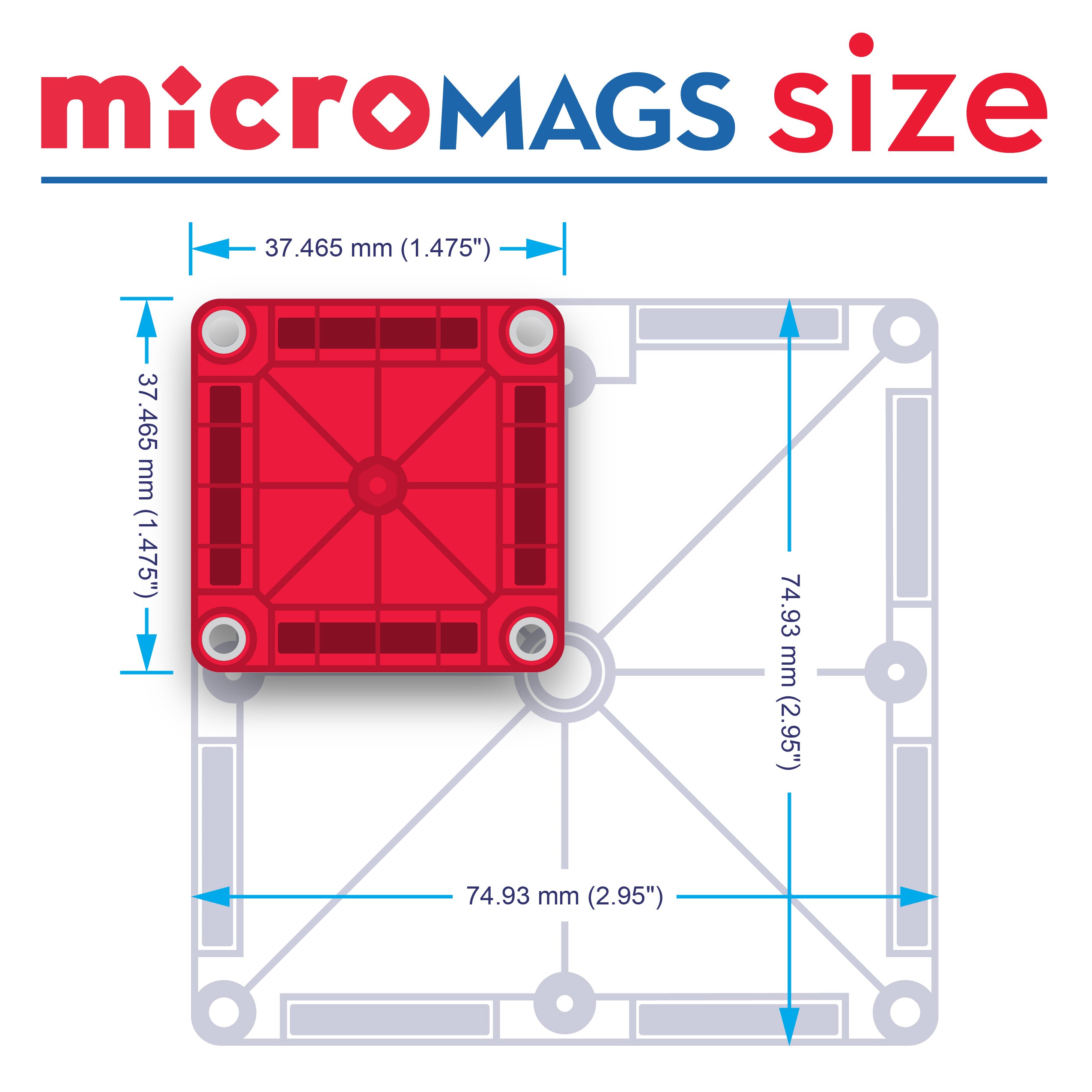 microMAGS 70 Piece Set - Image 6